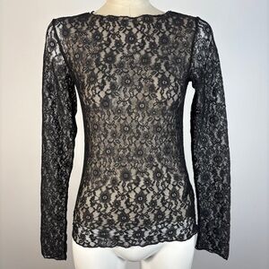 H&M Divided Black Lace S Trendy Goth